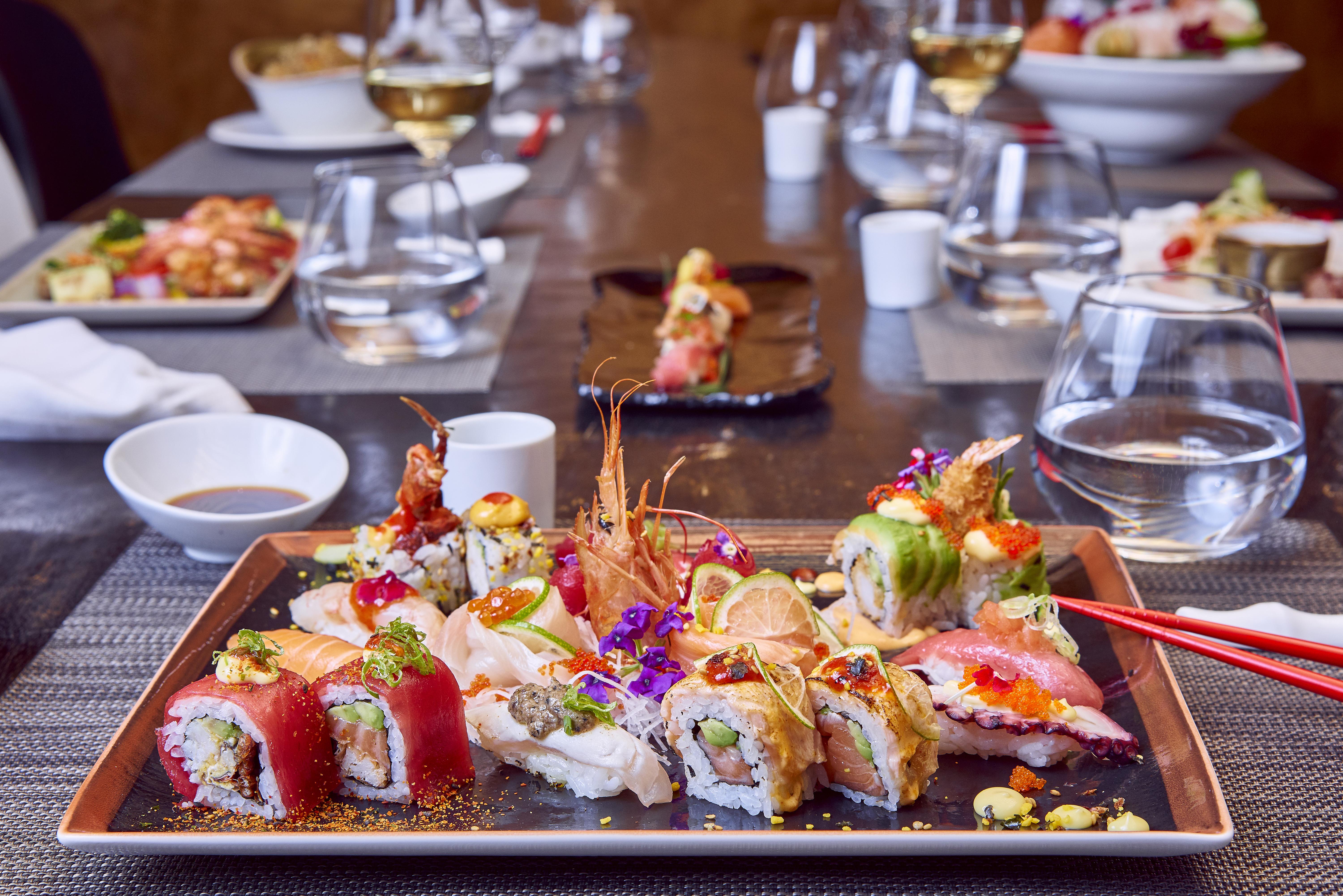The Unexpected Ibiza Hotel - Ushuaia Club Entrance Included (Adults Only) Platja d'en Bossa Eksteriør bilde Sushi