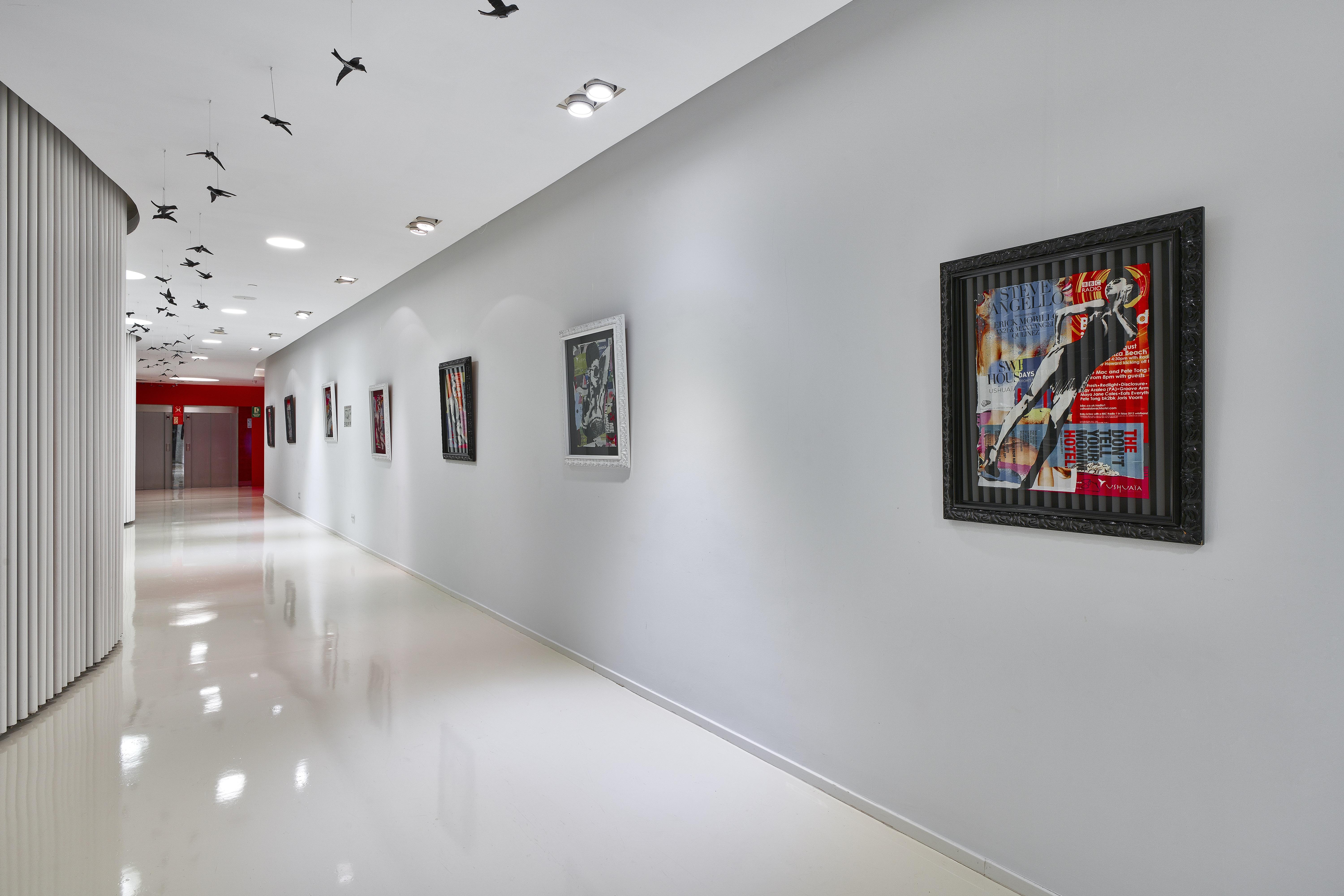 The Unexpected Ibiza Hotel - Ushuaia Club Entrance Included (Adults Only) Platja d'en Bossa Eksteriør bilde A corridor